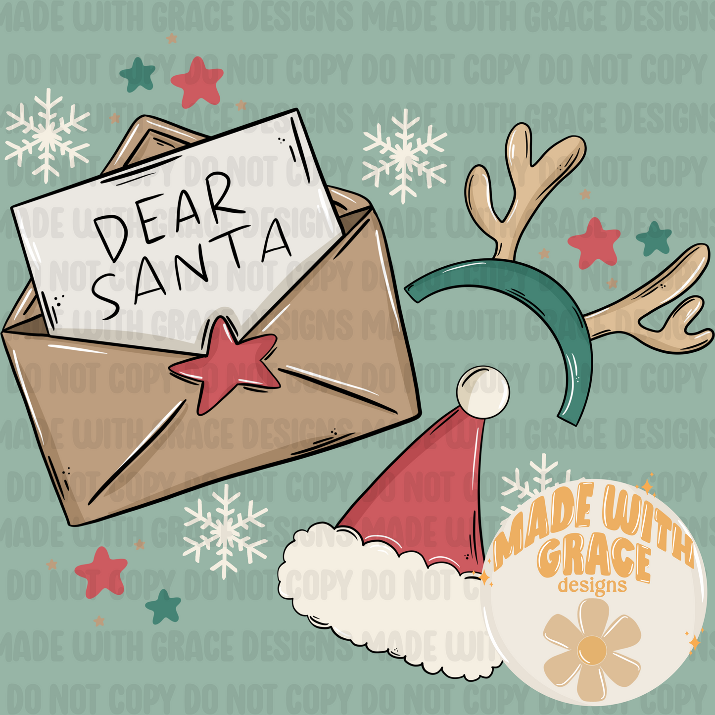 Dear Santa PNG