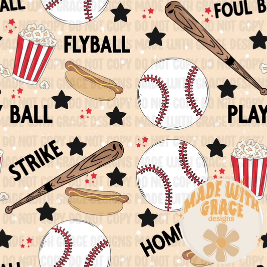 Play Ball Seamless File