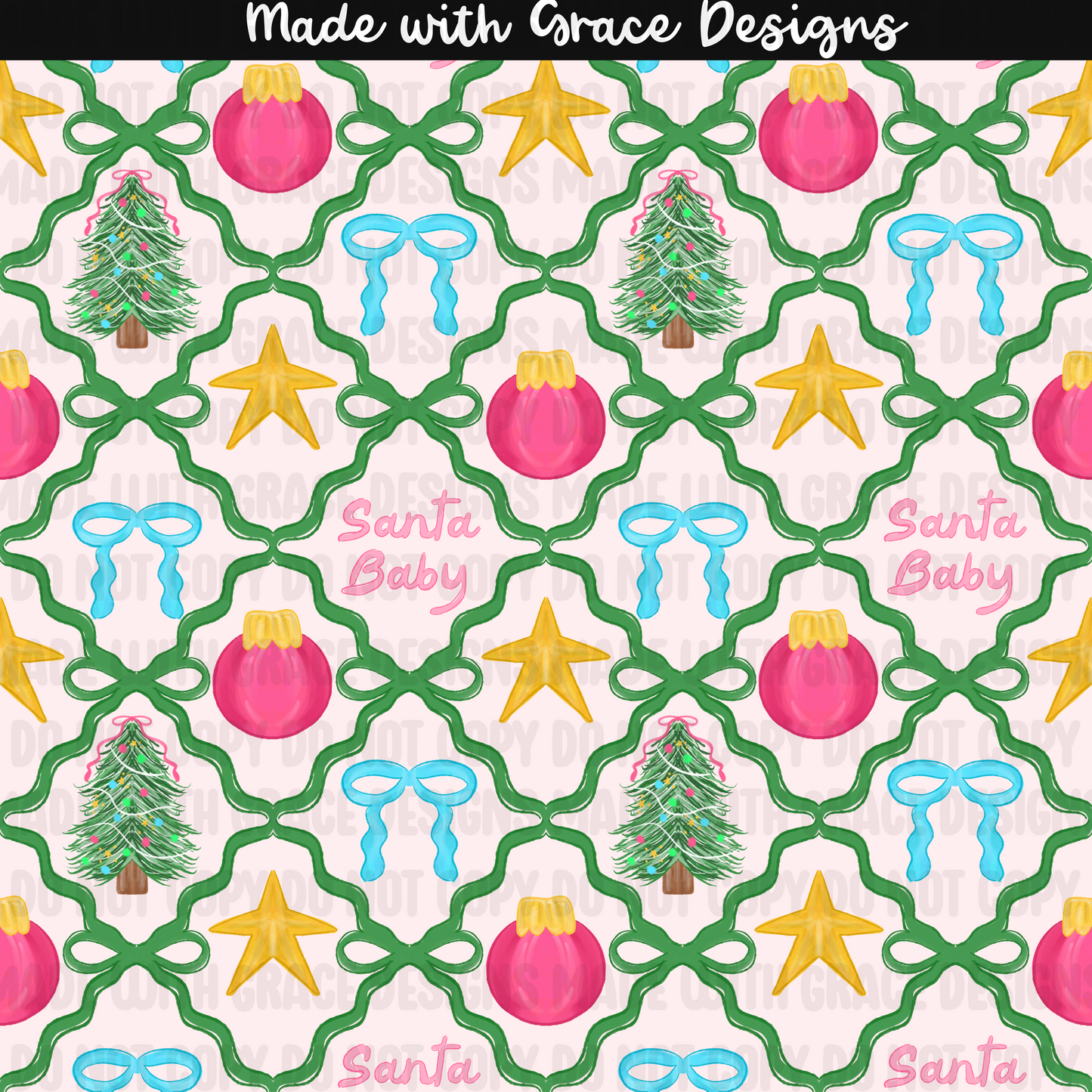 Christmas Music Seamless and PNG options