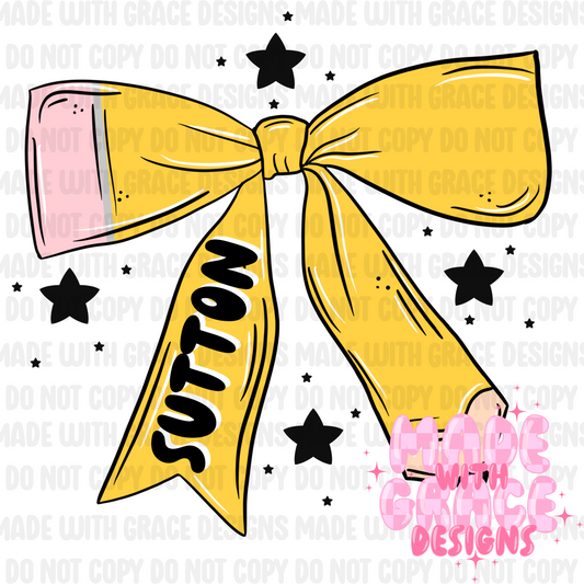 Personalized Bow Option