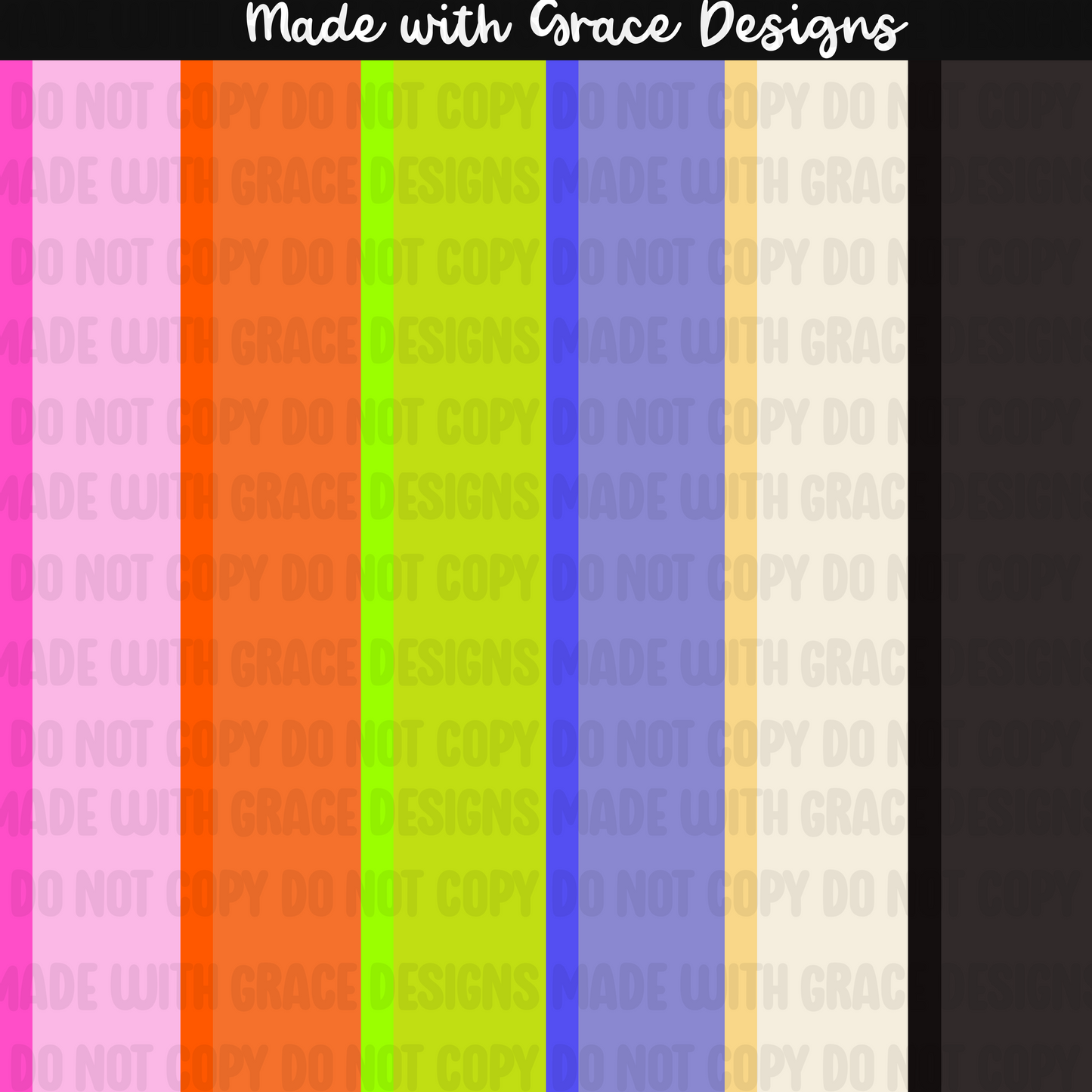Summerween Seamless + png + wrap options