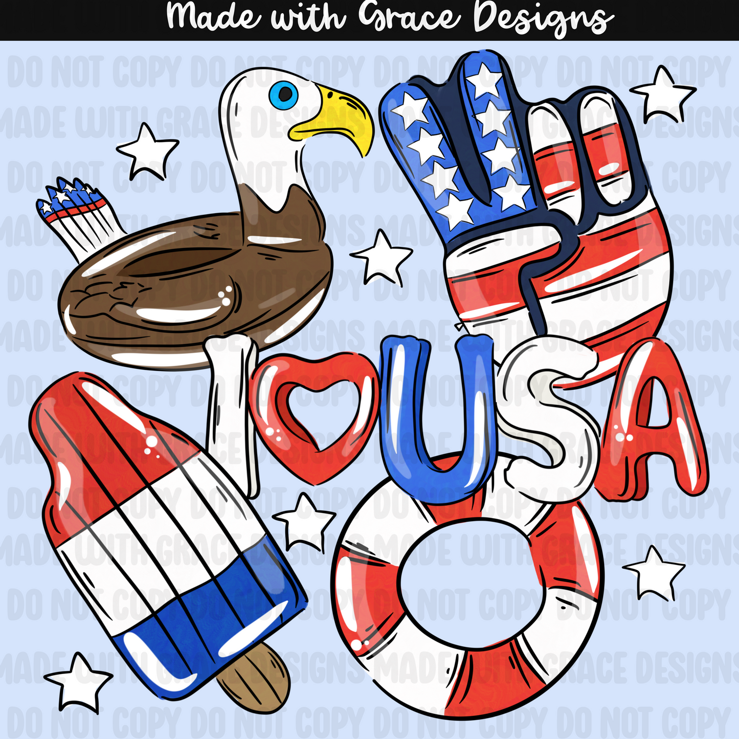 Floatin in the USA PNG