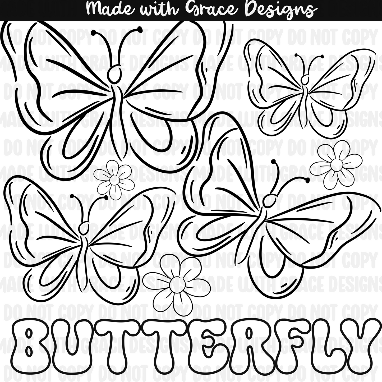 Bugs Coloring Sheets