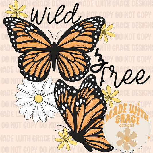 Wild & Free PNG