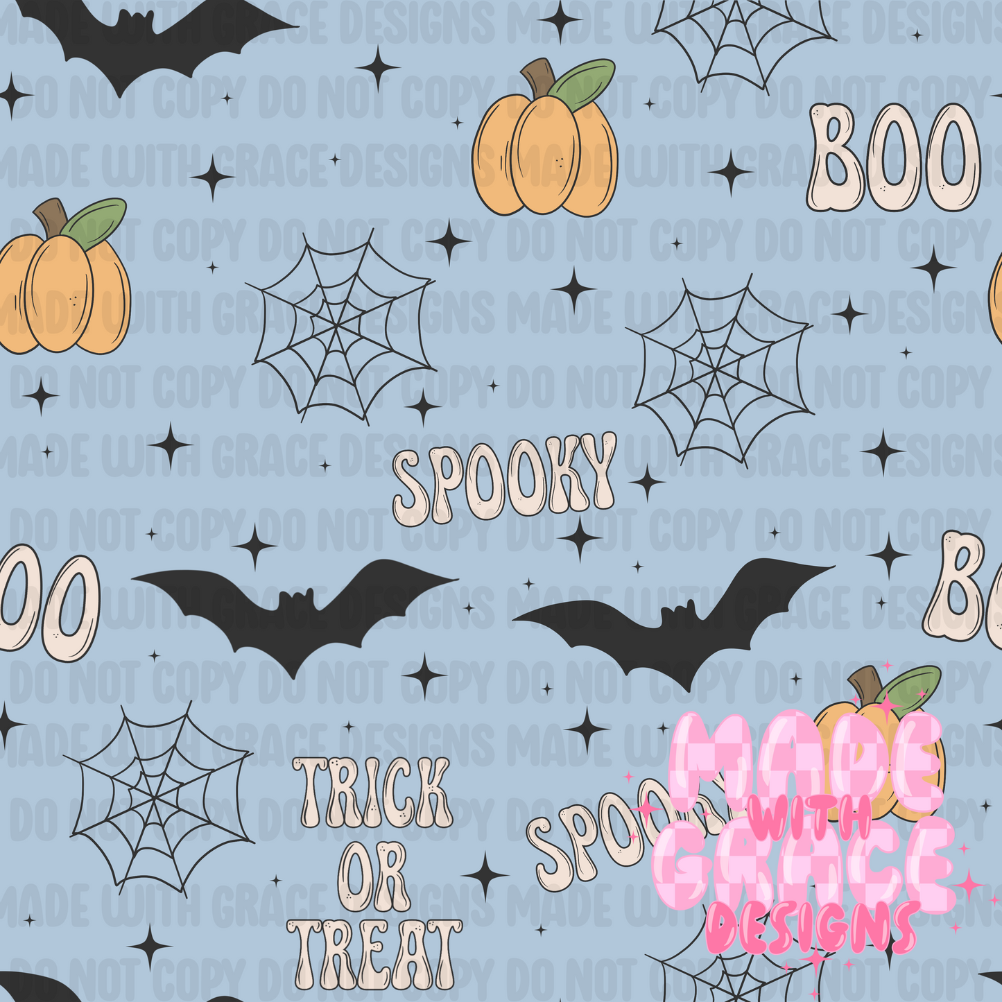 Simple Halloween Seamless