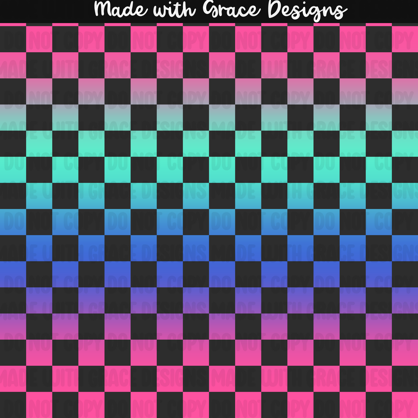 Foodie Checkered Coordinate Seamless