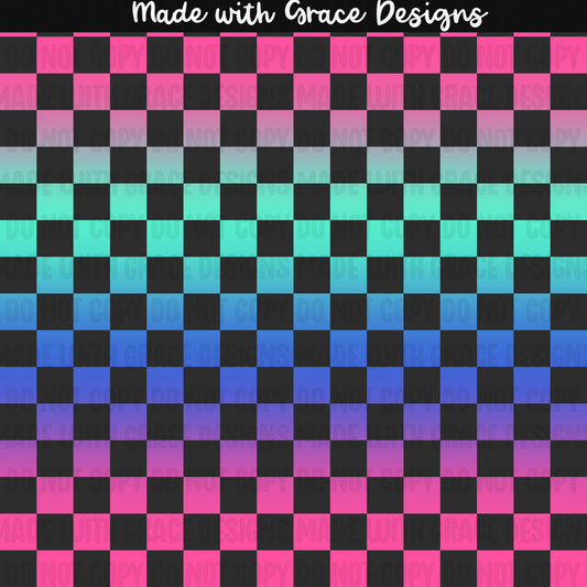 Foodie Checkered Coordinate Seamless