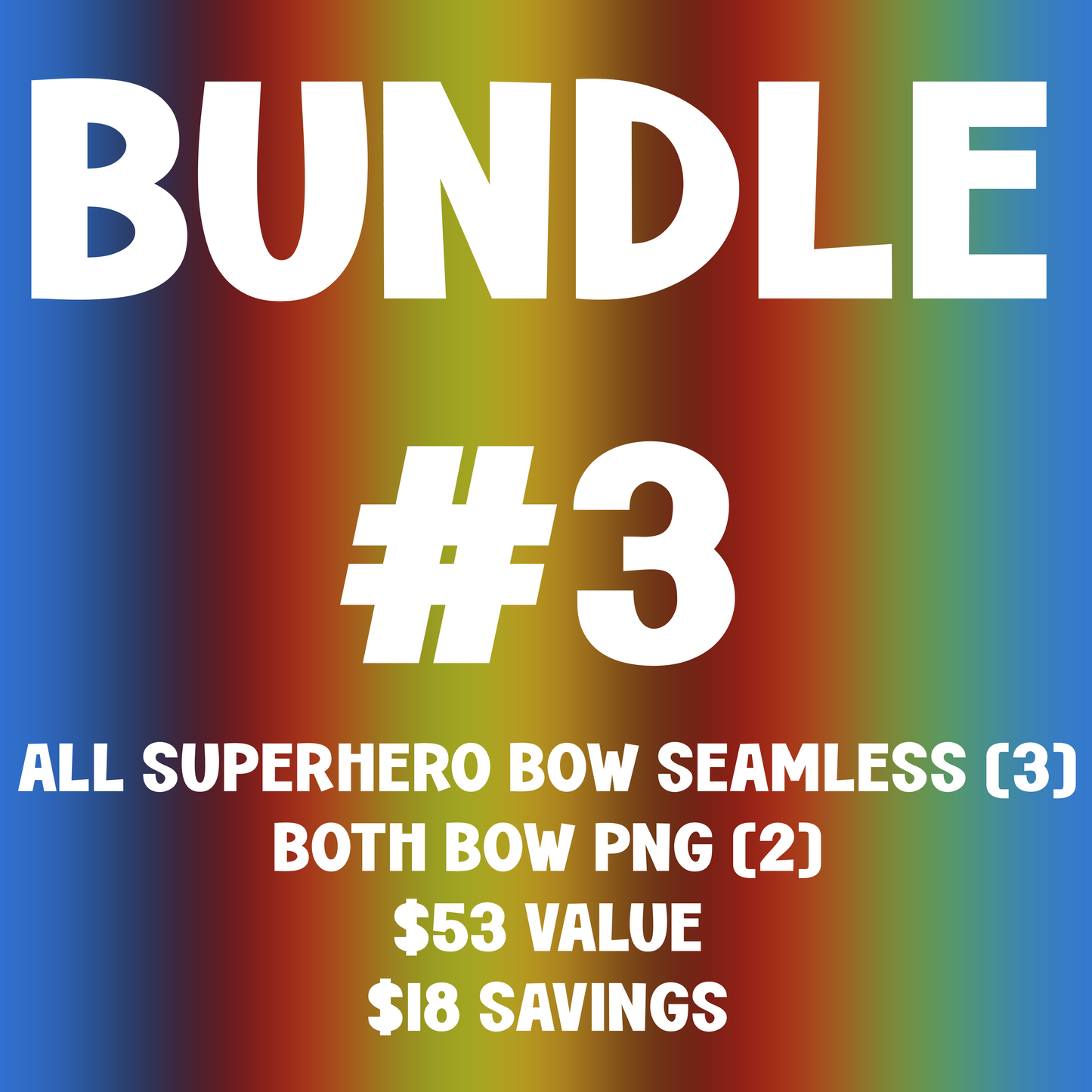 SUPERHERO BUNDLES