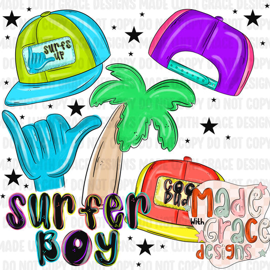 Surfer Boy PNG