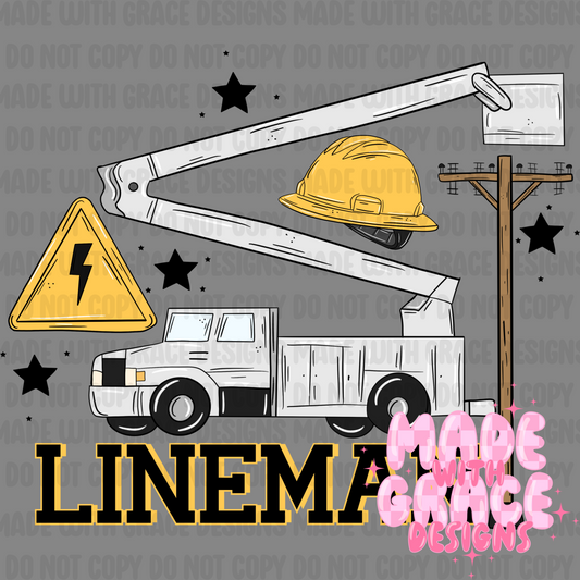 Lineman Seamless/PNG