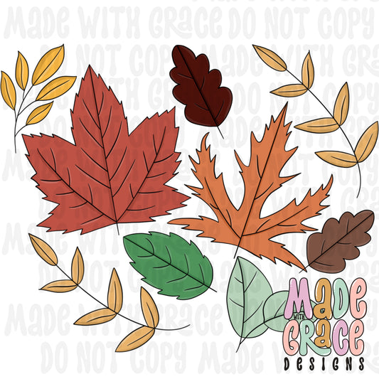 Fall Leaves PNG