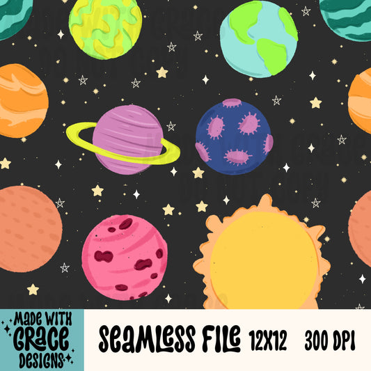 Outer Space Seamless File