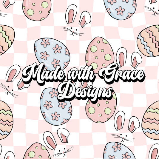 Easter Eggs and Bunnies Seamless File