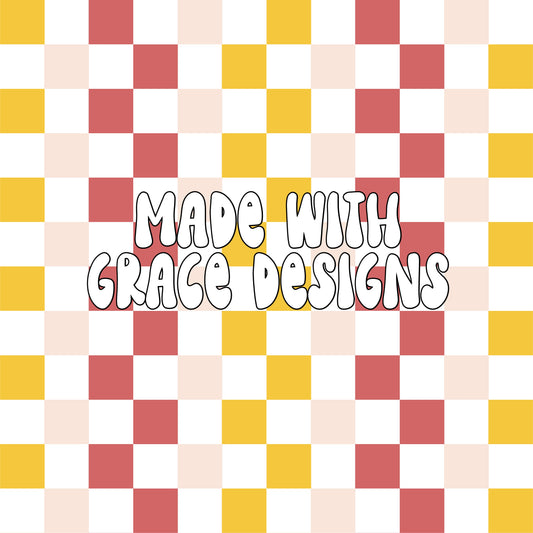 Red and yellow checkers