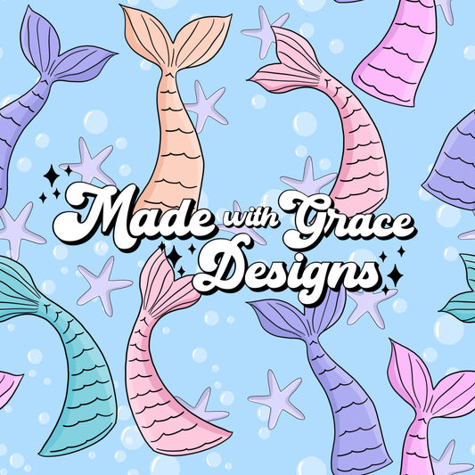 Mermaid Vibes Seamless File