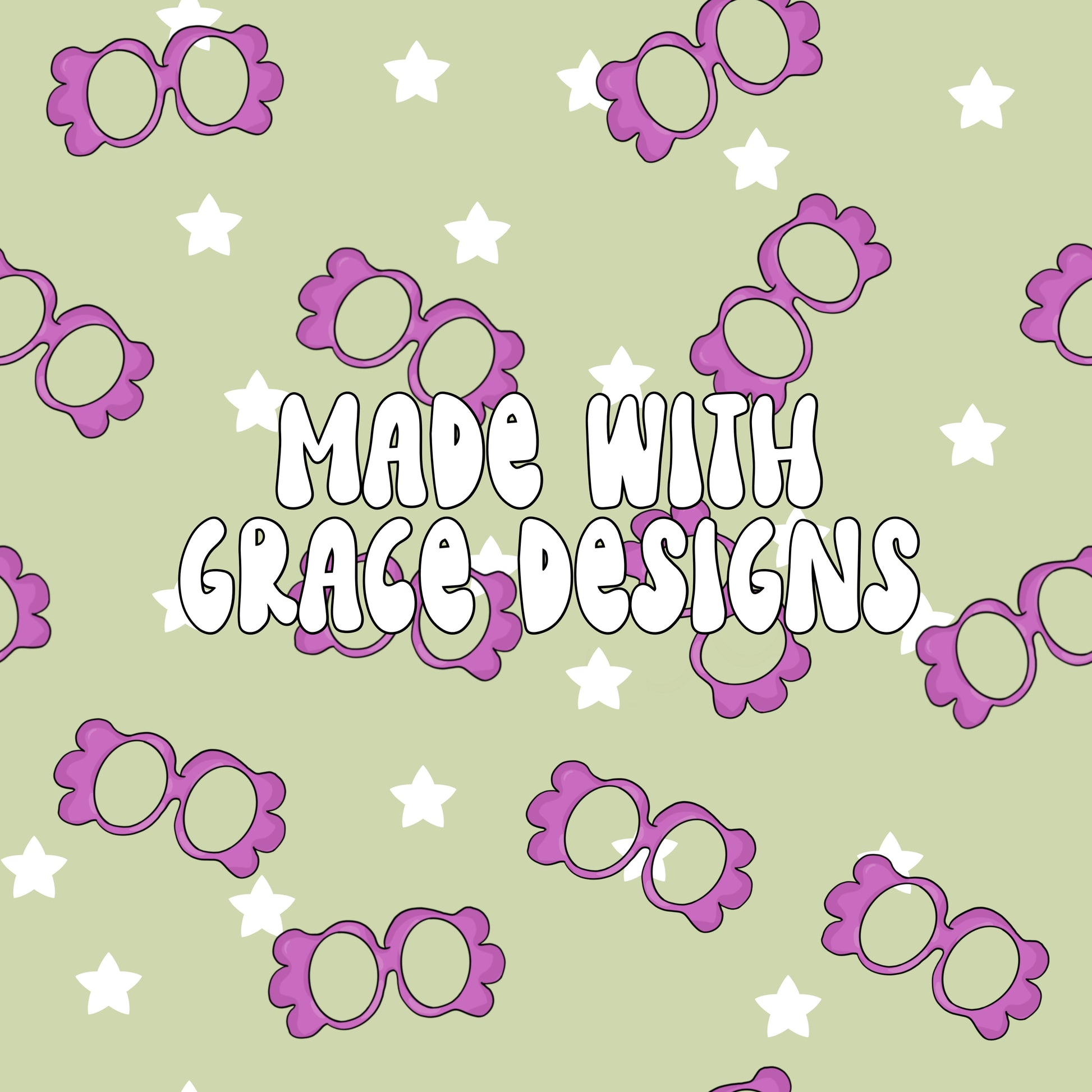 Grannies Glasses Coordinate – Made With Grace Designs