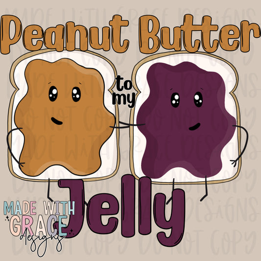 Peanut Butter to my Jelly PNG