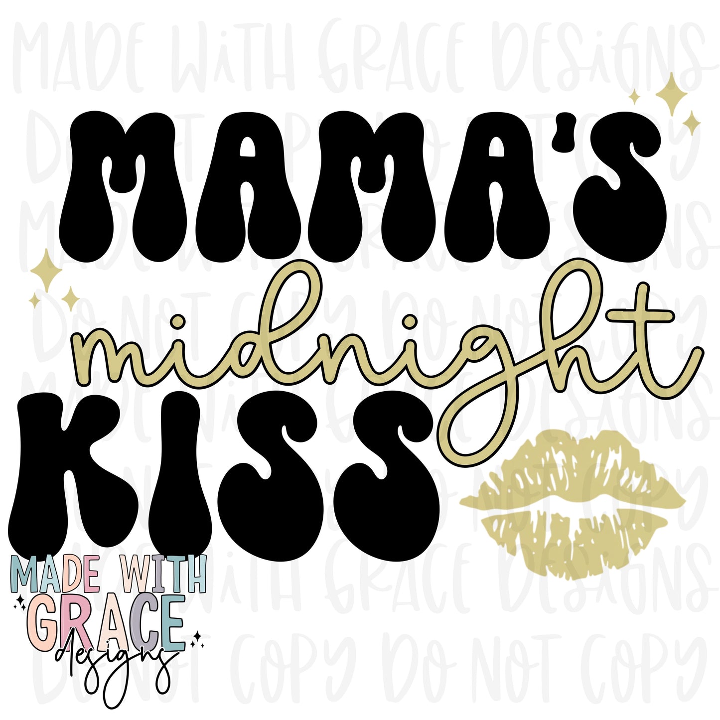 Mama's Midnight Kiss PNG