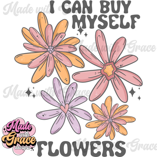 Buy Myself Flowers PNG
