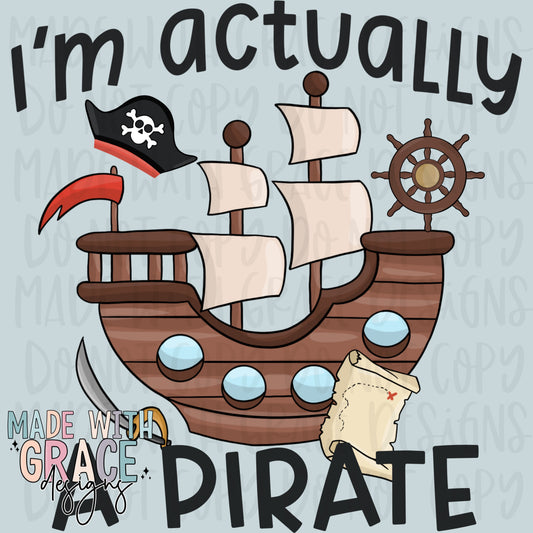 Actually a Pirate PNG