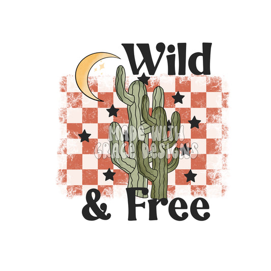 Wild & Free PNG